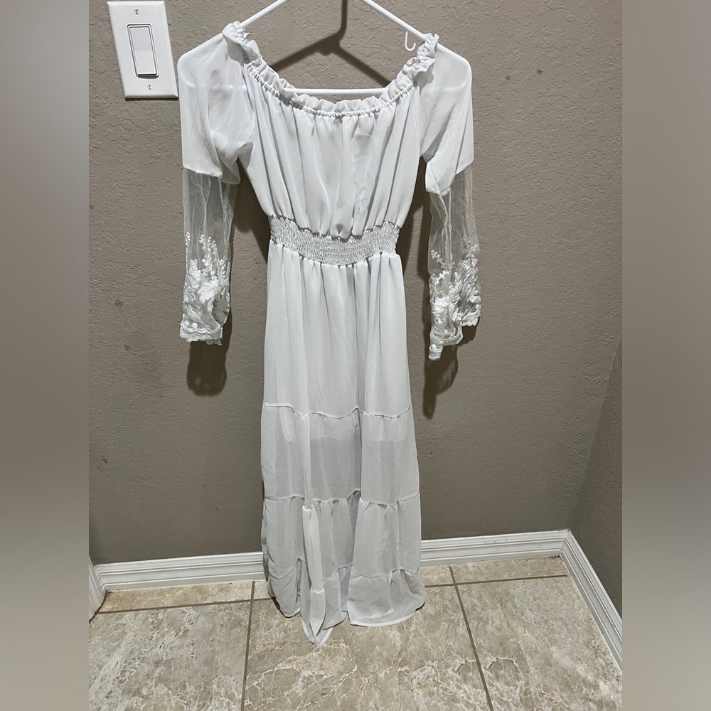 Bridal dress white